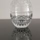 Old crystal drageoir/candy maker in the shape of an egg Cristal d'Arc