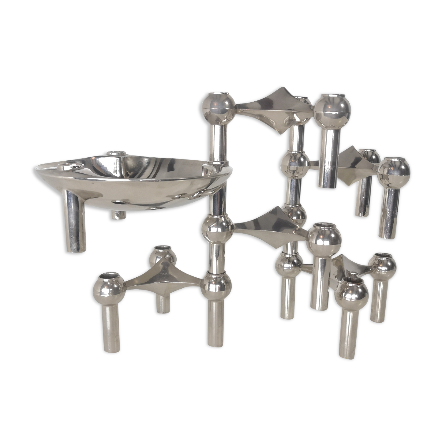 Nagel modular candle holder set