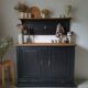 Oak shelf coat rack