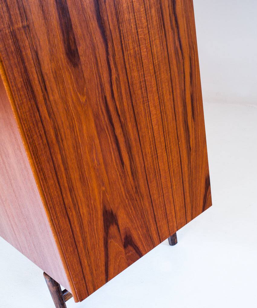 Vintage Scandinavian/Mid Century wardrobe in teak wood, France, 60s.