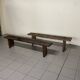 Pair of rustic benches, early 1900s