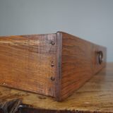 French farmhouse oak dining table circa 1880