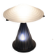 Post Modern Italian Murano Glass Mushroom Table Lamp, 1980s