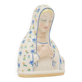 Ceramic sculpture of the Madonna by Pietro Spertini for Lenci, 1930s.