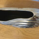 Chrome ceramic vase