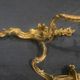 A pair of gilt bronze wall sconces in the chinese style - louis xv style