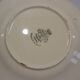 5 hand-decorated Longwy fish plates