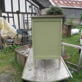 Green buffet with drawer and cupboard