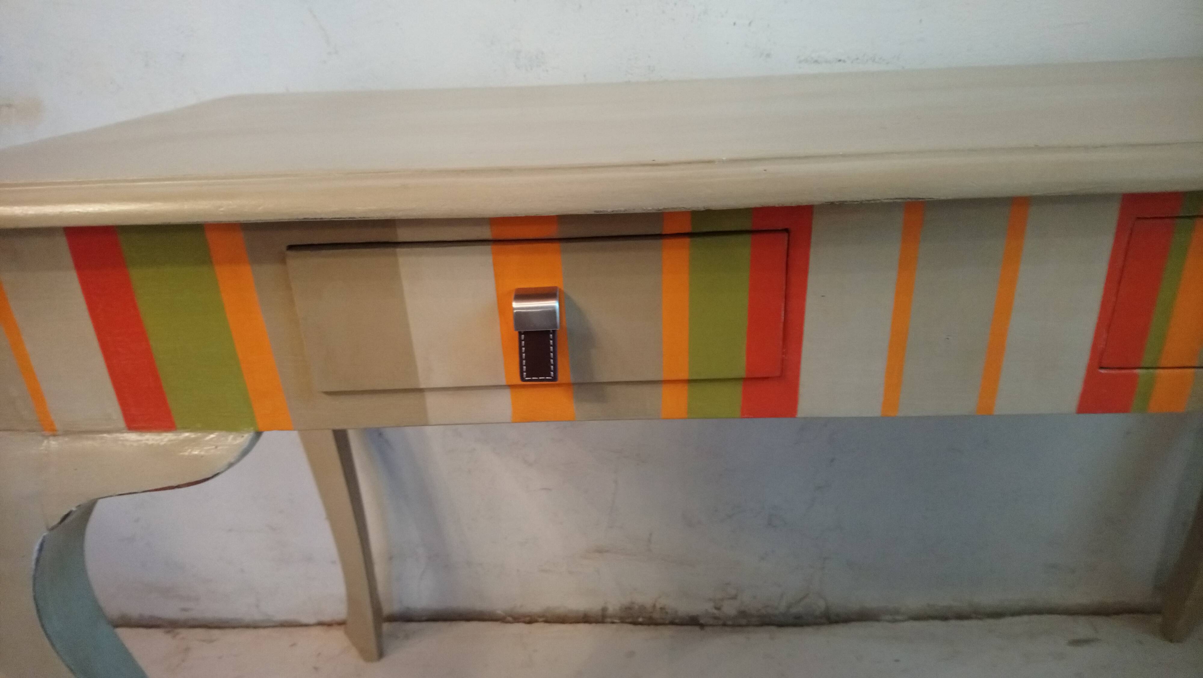 Console Style Louis XV decor bayadere