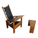 vintage armchair with side table | Wim Mulder | 1980s