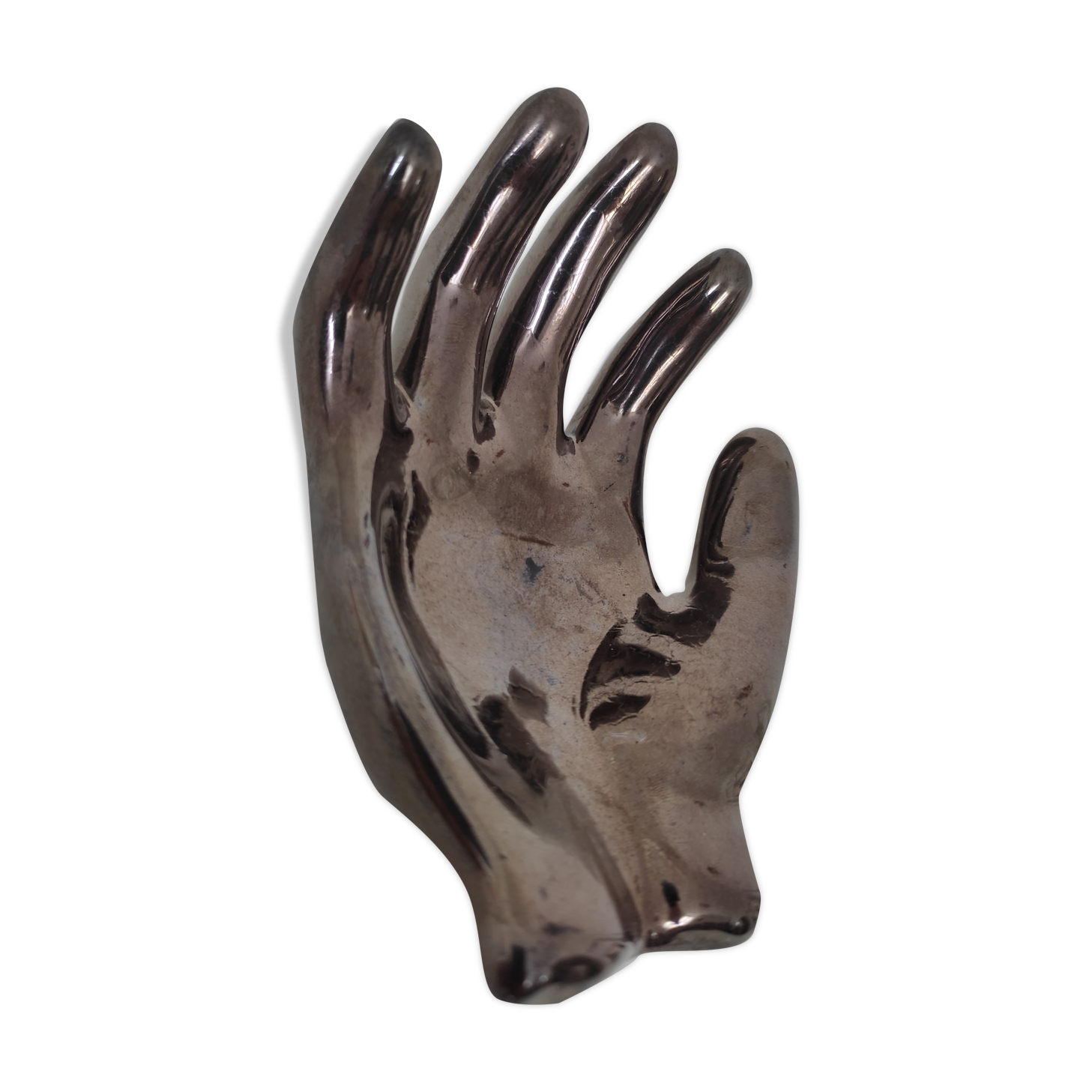 Empty ceramic hand pocket