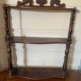 Old mahogany shelf