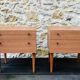 Pair of vintage bedside tables Circa 60's/70's
