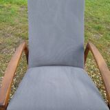 Scandinavian chaise longue armchair