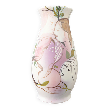 Vase par Cianciolo Noma / Céramique / Signé / 1960 vintage