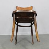 Pair of Thonet Art Nouveau bentwood chairs, Czechoslovakia, 1920s