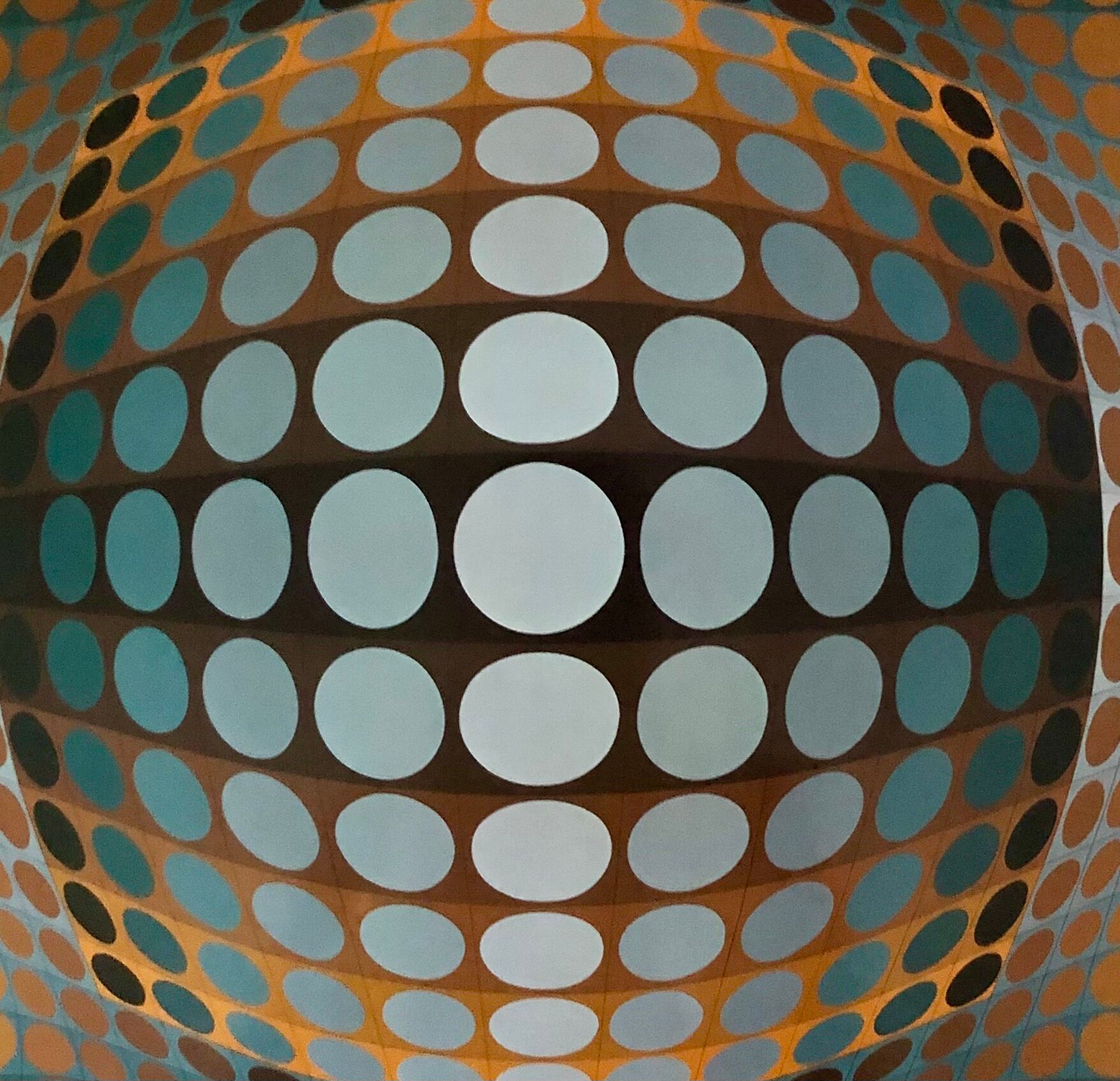 Heliogravure Vega - Zett by Victor Vasarely 60x60cm, print from 1974