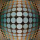 Heliogravure Vega - Zett by Victor Vasarely 60x60cm, print from 1974