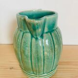 Old green Orchies pitcher