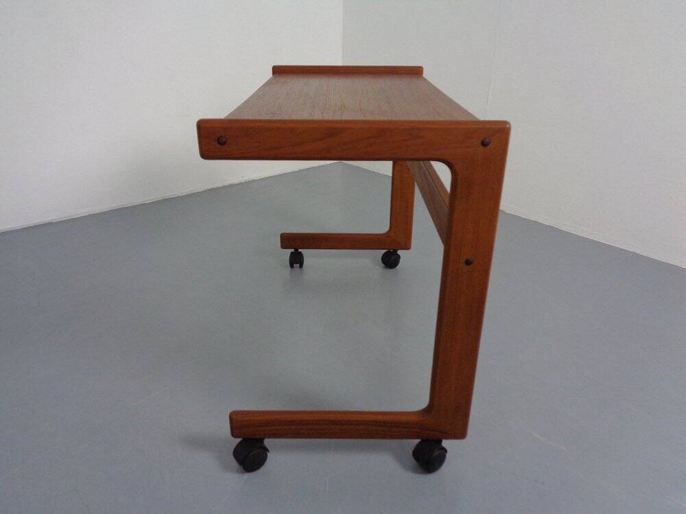 Teak Working Table, Denmark, 1960s