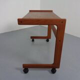 Teak Working Table, Denmark, 1960s