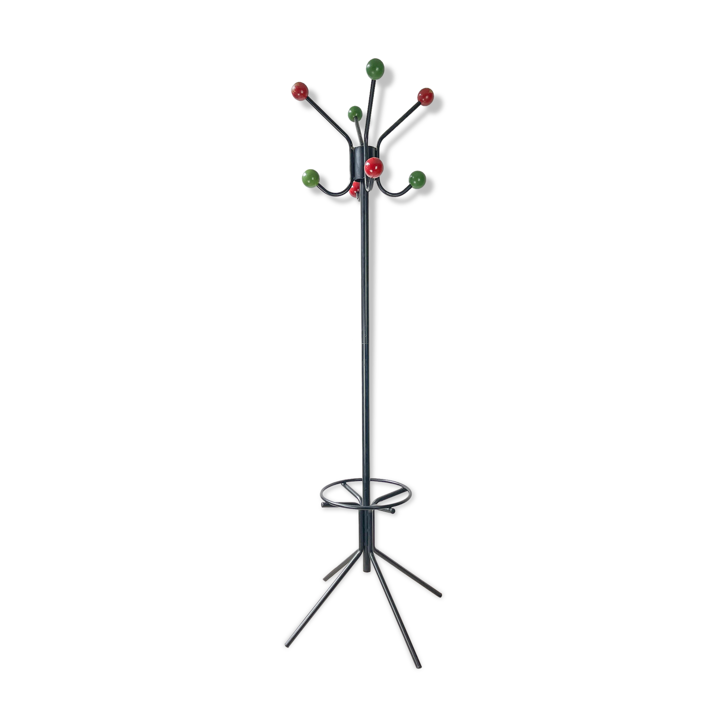 Coat holder ball colors Vintage year 50/70
