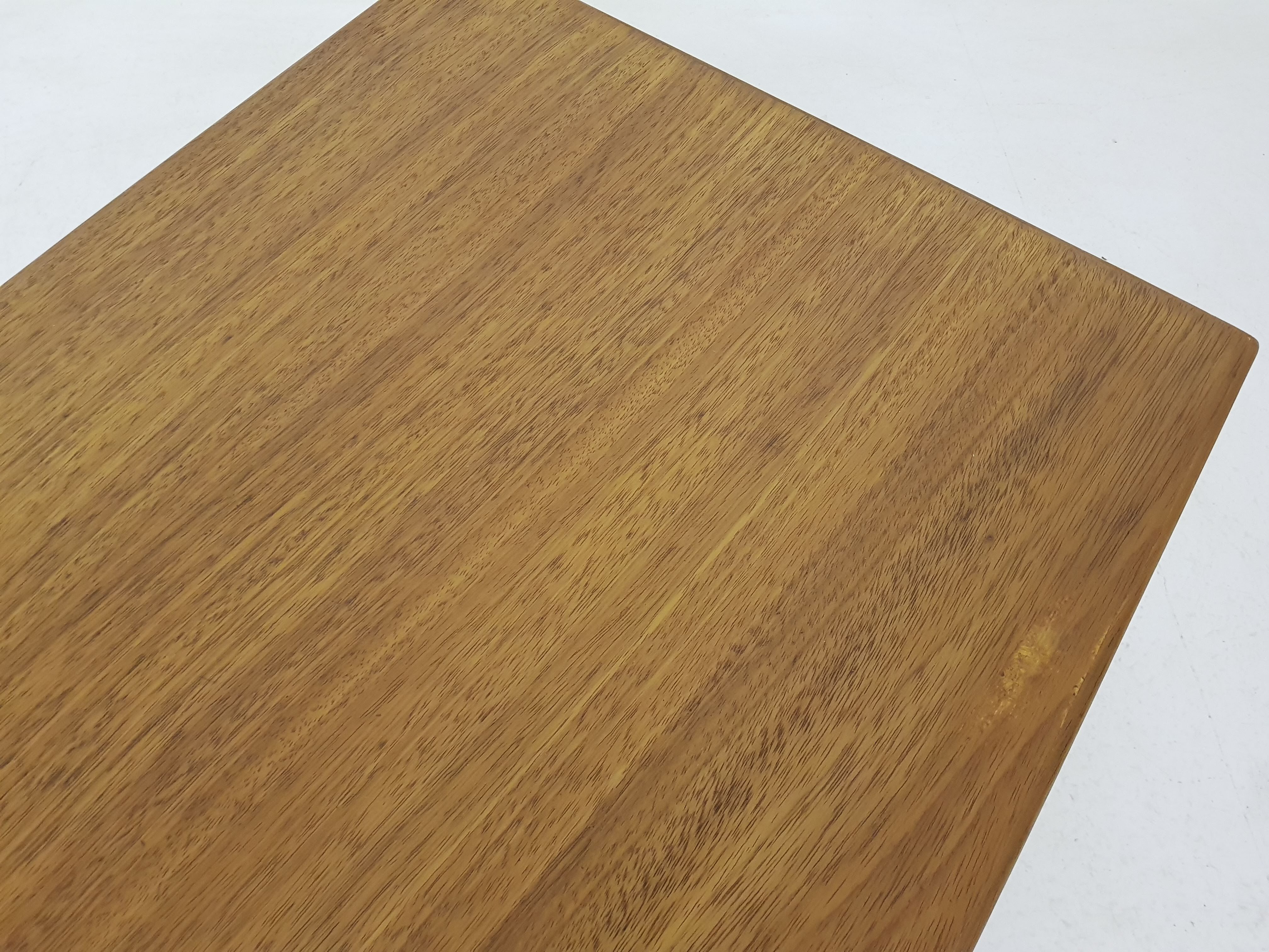 Scandinavian modern oak coffee table