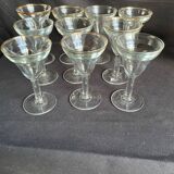 10 40s bistro glasses