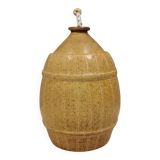 Small, attractive ceramic candlestick from the 1970s, Denmark.