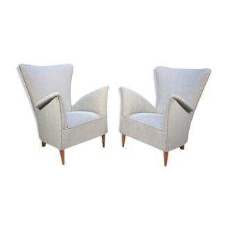 Armchairs, Italian production from the 50s/60s