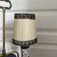 Antique Florentine Table Lamp Italian Blue Porcelain Ceramic