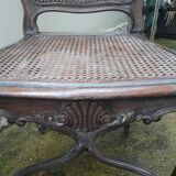 4 regency-style chairs