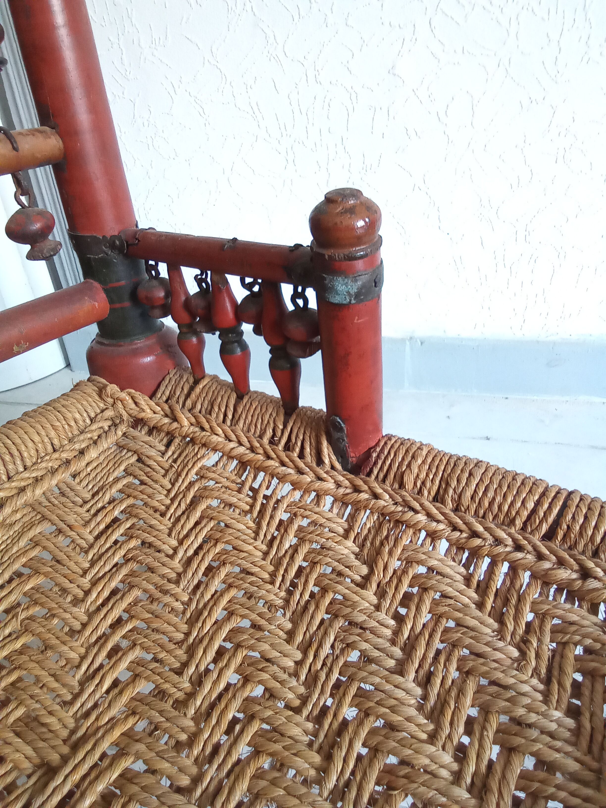 Traditional Indian low chair