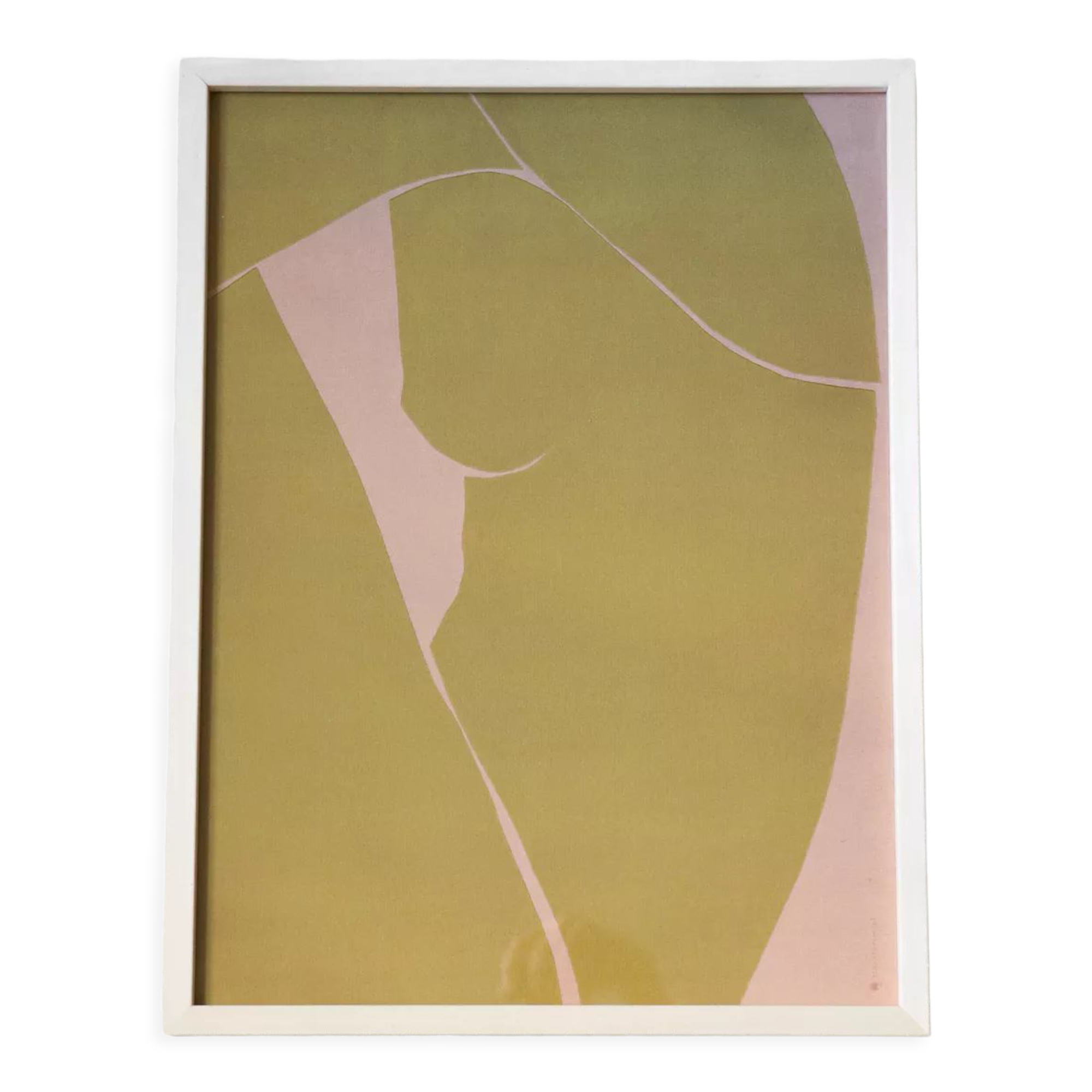 Female body art print