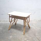 Vintage rattan desk