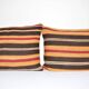 Set of 2 vintage kilim cushion covers 61x46 cm