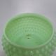 Mid-Century Mint Green Hobnail Vanity Set – Decanter Bottle & Covered Dish