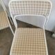 Set of 4 tubular metal chairs from the 90s