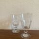 Verres à pied