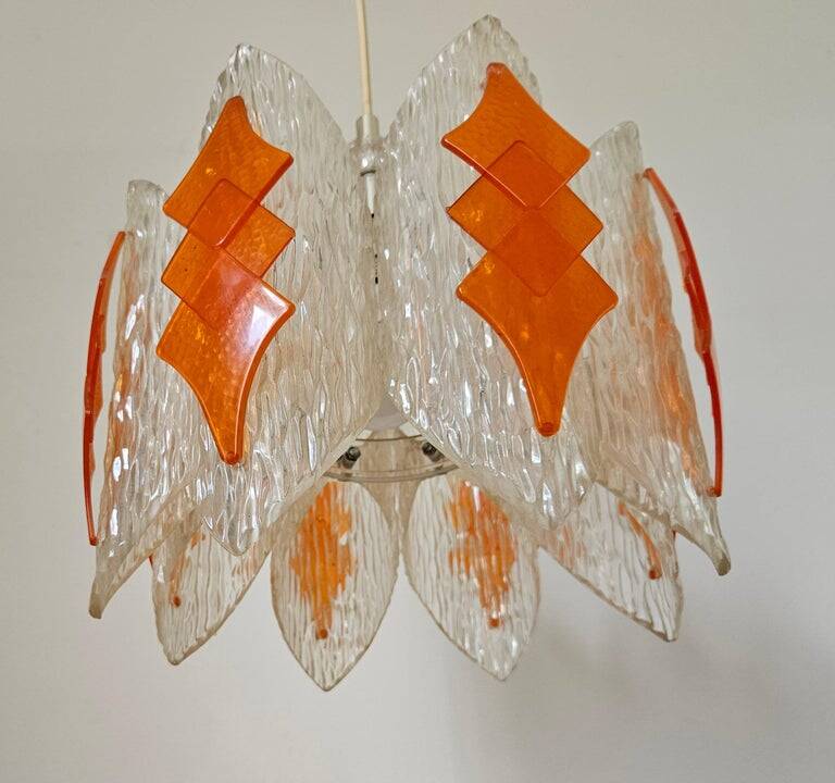 Rare Midcentury Pendant, Germany, 1970s