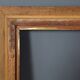 Frame 1930-1950 gilded wood gold leaf 80x68 cm foliage 70x58 cm SB
