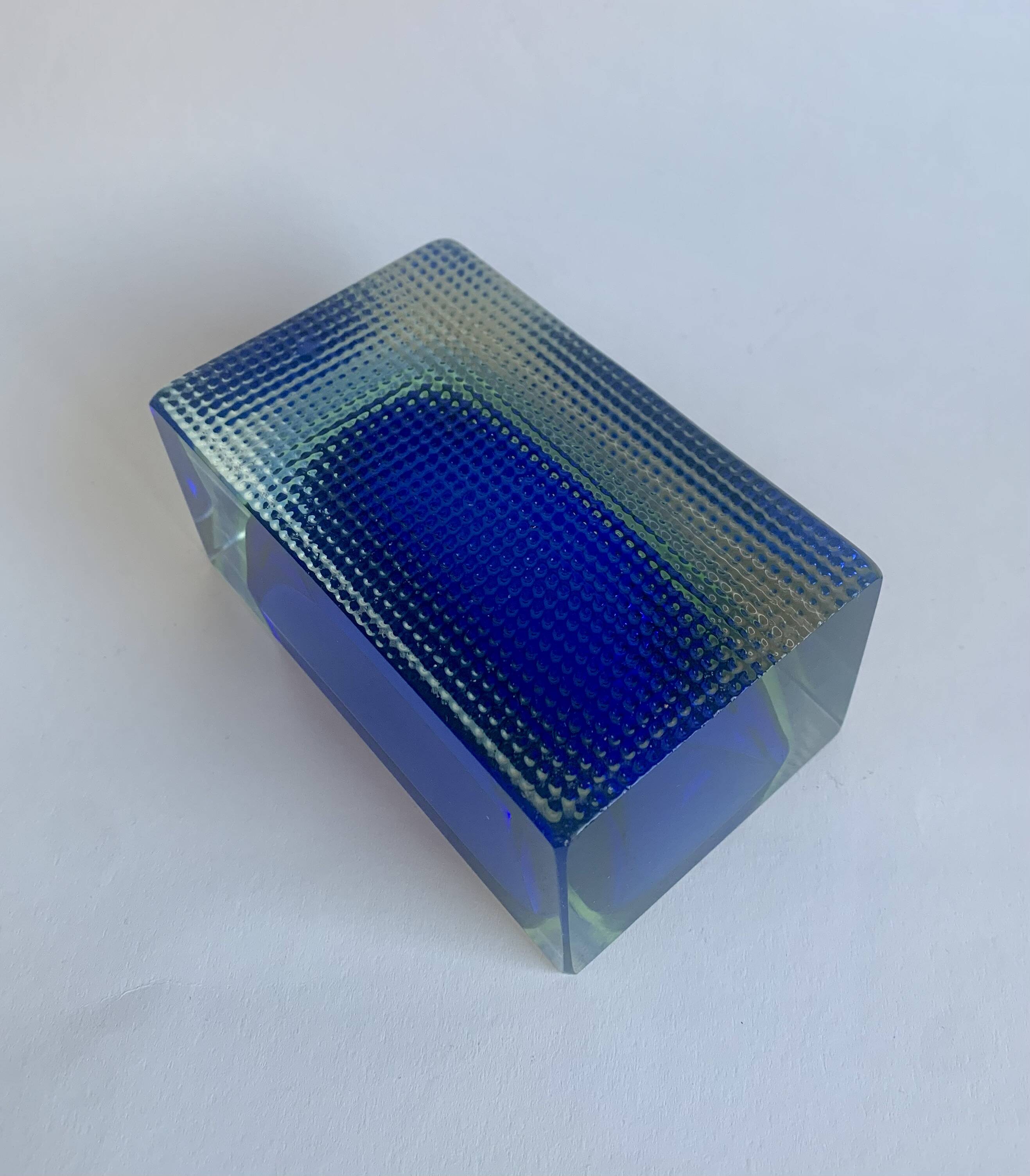 Murano Ashtray by Flavio Poli  1980s