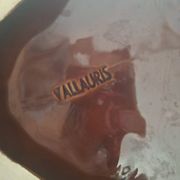 Vintage Vallauris ceramic plate - vine leaf