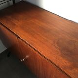 Modular teak bookcase 60s