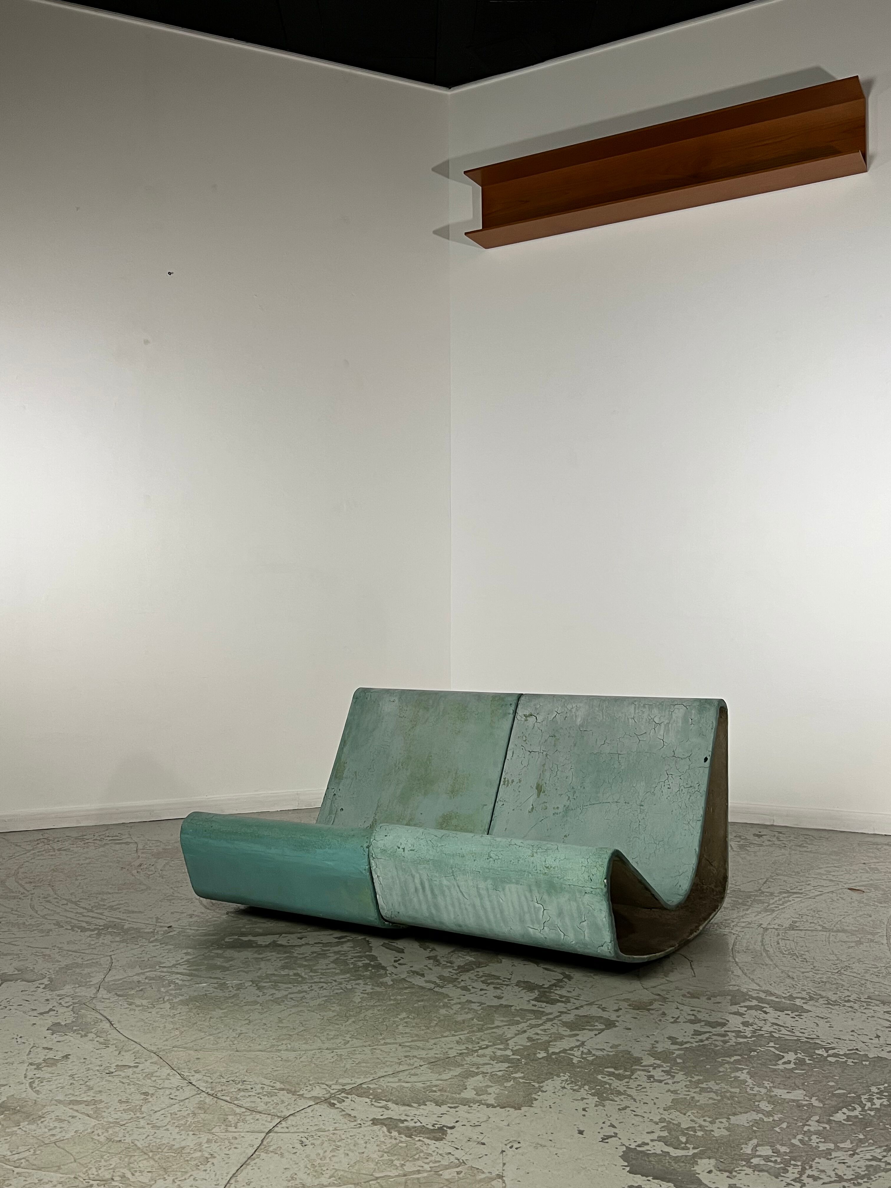 Paire de fauteuils Loop par Willy Guhl pour Eternit Suisse années 1950