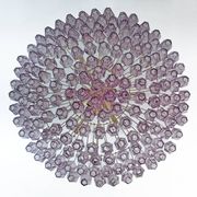 Carlo Scarpa Style Mid-Century Murano Glass Poliedri Chandelier by Venini