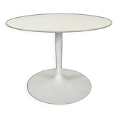 Tulip table inspiration Saarinen glass top brand Calligaris