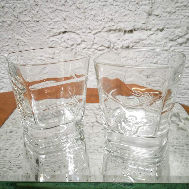 Pair of whiskey glasses