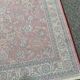 Persian rug burgundy wool 135x195cm