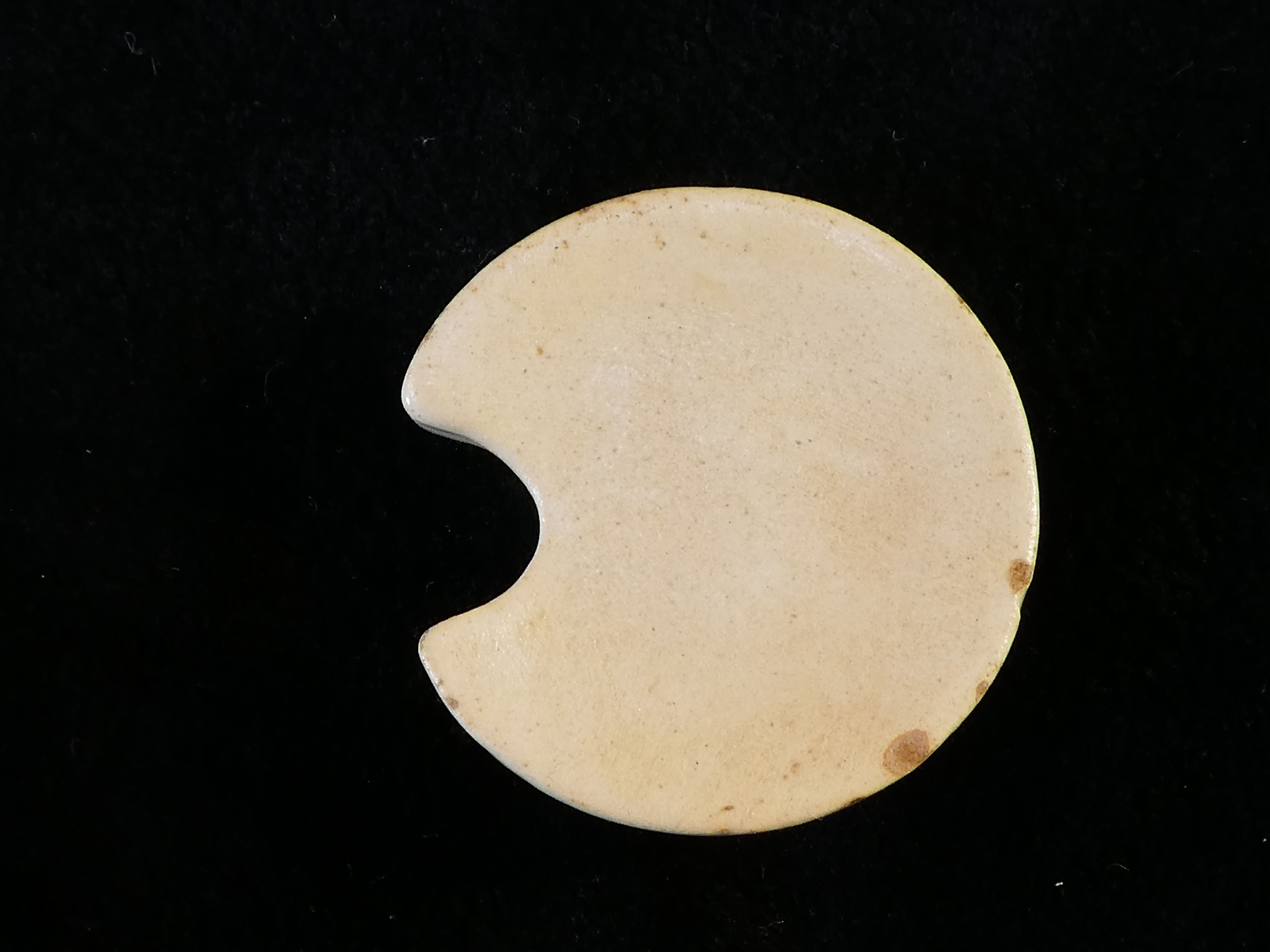 Advertising mustard maker dessaux fil in digoin sarreguemines faiences